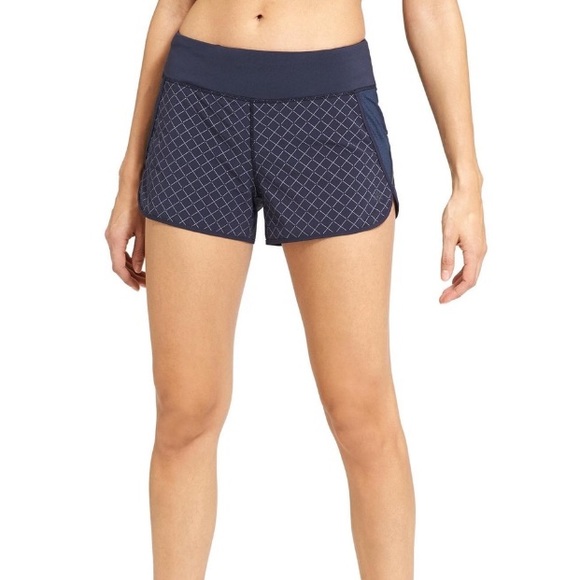 Athleta Pants - Athleta Navy Run Shorts
